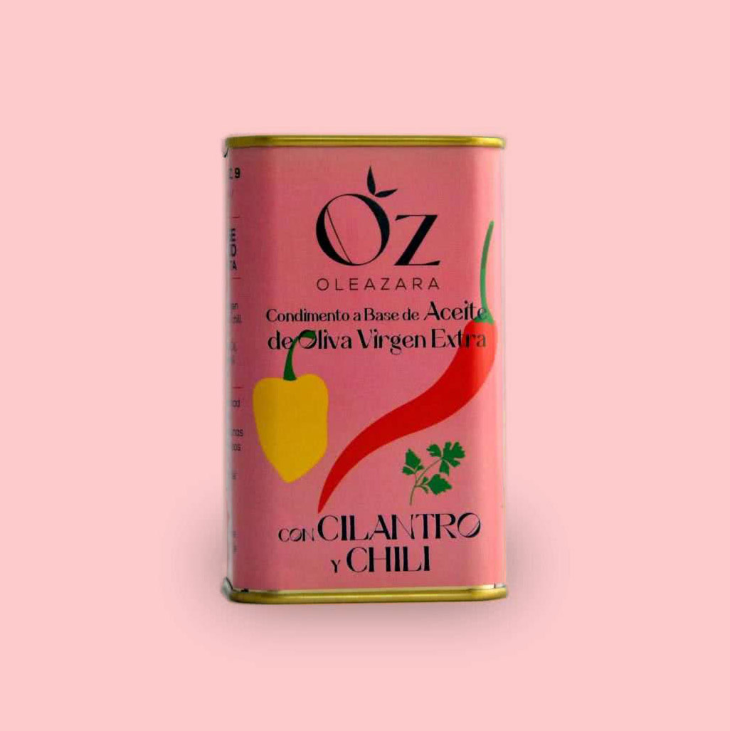 »Oleazara« Natives Olivenöl Extra mit Chili und Koriander